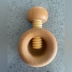 Nutcracker Twist Screw Natural Wood